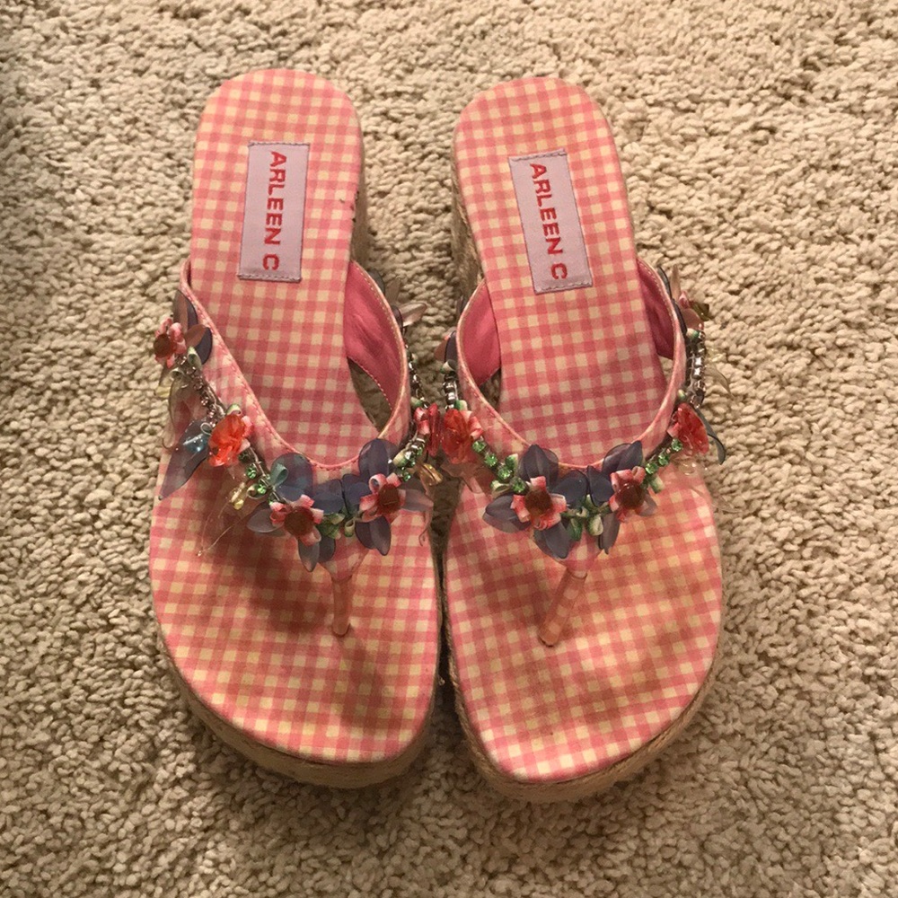 platform flip flops